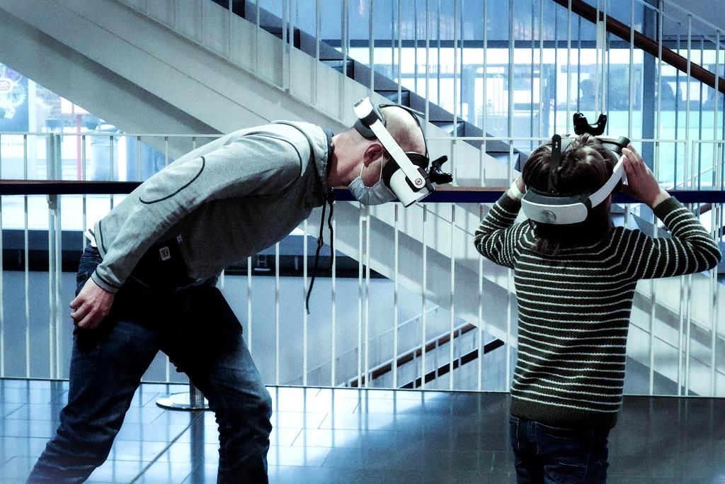 Sala VR di realtà virtuale immersiva